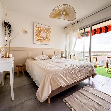 Elea, Vue Sur Mer, T1 Sur A 150m Des Plages Apartment