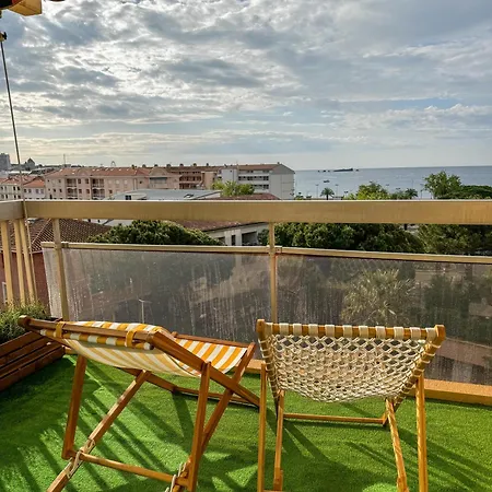Elea, Vue Sur Mer, T1 Sur A 150m Des Plages Apartment *